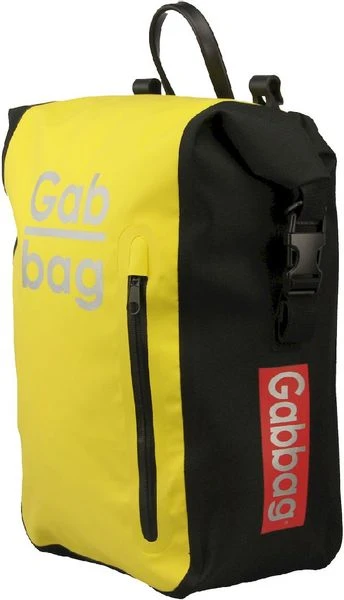 Gabbag Waterdichte Enkele Fietstas - 25 Liter - Geel - Afbeelding 2