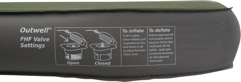 Outwell Dreamhaven Single 10.0 Zelfopblaasbare Slaapmat - Groen - Afbeelding 4