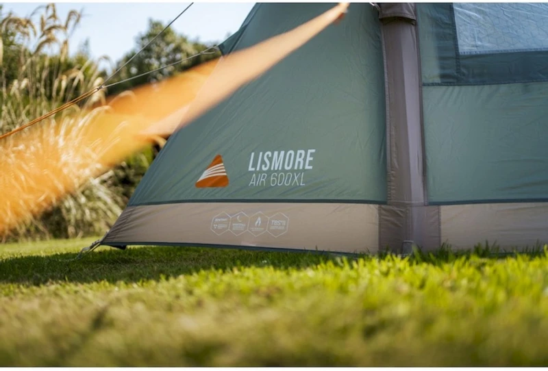 Vango Lismore Air 600XL Opblaasbare Tunneltent - 5 Persoons - Groen - Afbeelding 7