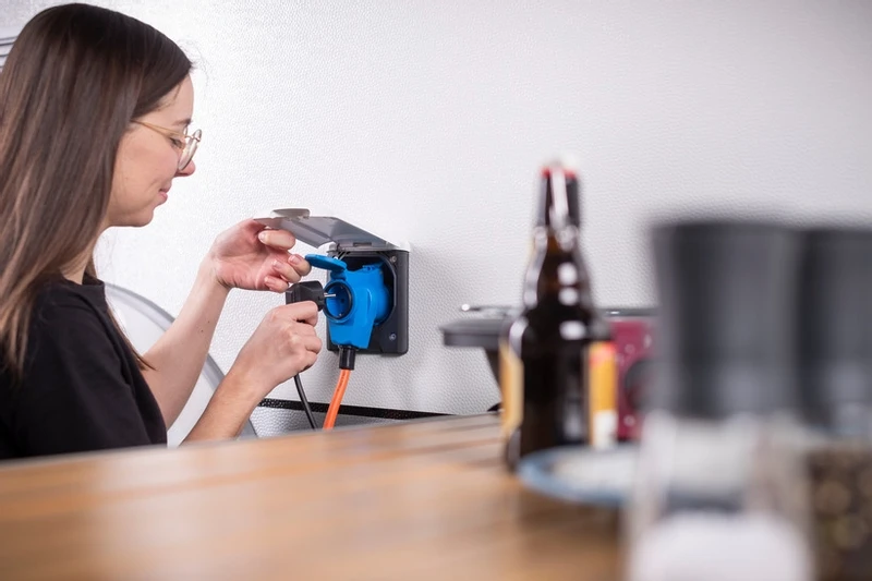 Brennenstuhl CEE Oranje Verlengkabel 10m - Afbeelding 4