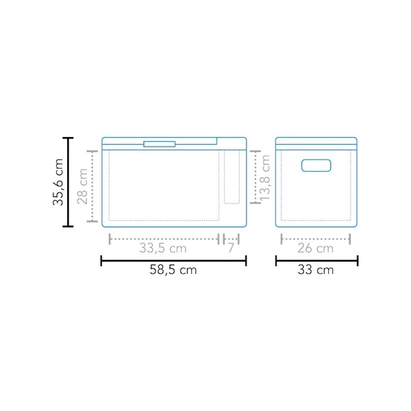 Mestic MCC-25 Compressor Koelbox - 25 Liter - Afbeelding 6