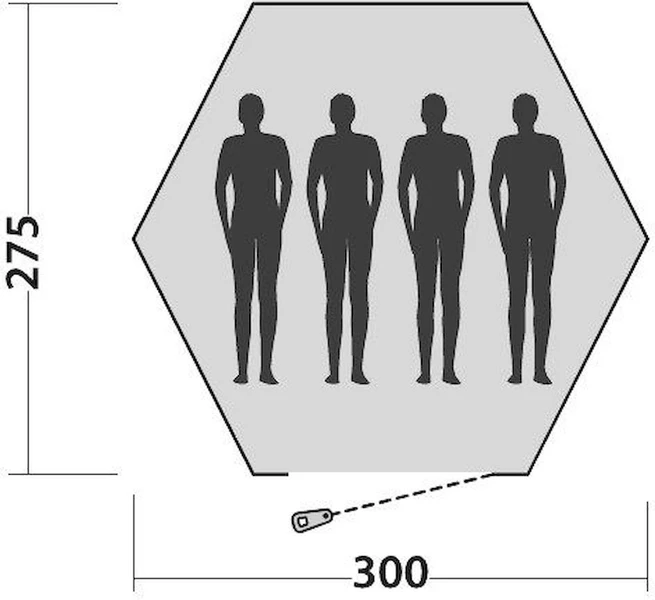 Easy Camp Bolide 400 Tipitent - 4 Personen - Afbeelding 6