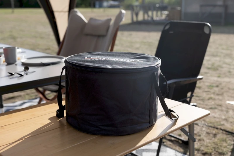 LotusGrill XL Hybrid Houtskoolbarbecue - Rood - Afbeelding 10