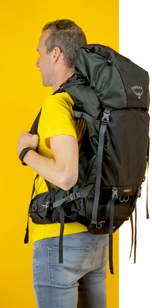 Osprey Rook Backpack - 65 Liter - Zwart - Afbeelding 2