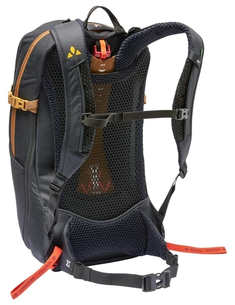 Vaude Wizard Rugzak 18 + 4 Liter - Zwart/bruin - Afbeelding 2
